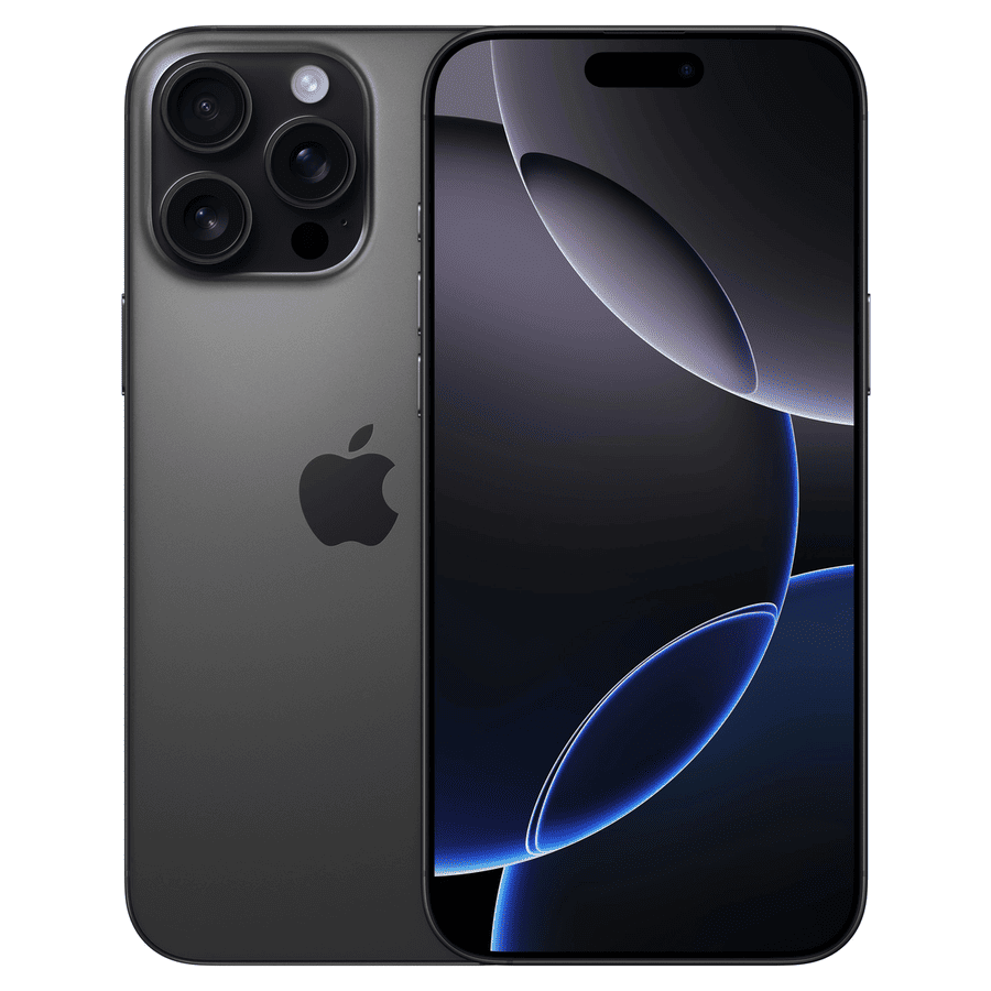 iPhone 16 Pro 128Гб (2SIM / 100%) Черный титан - Б/У ★★★★☆