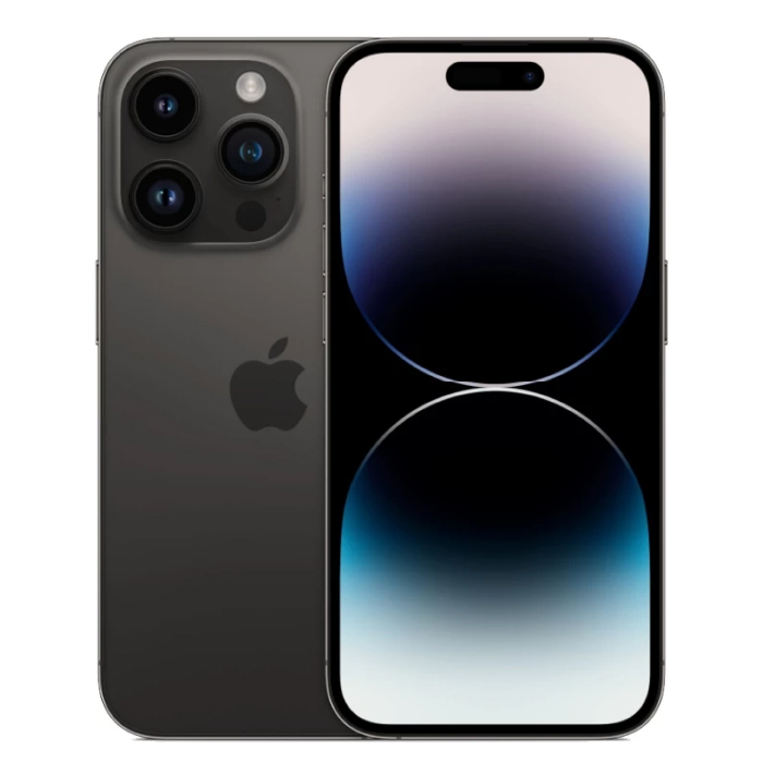 iPhone 14 Pro 256Гб (1 sim + eSIM / 91% / дефект материнской платы / не включается) Черный космос  - БУ ★★★☆☆ 