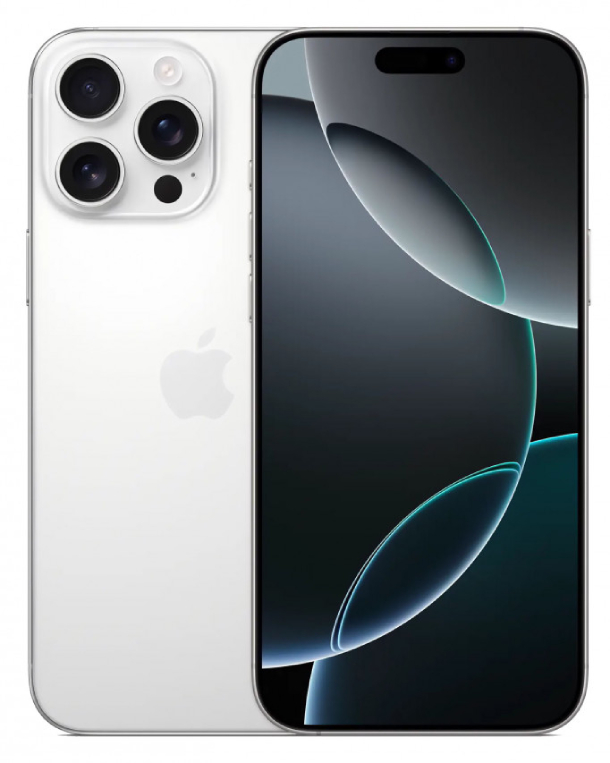 Смартфон Apple iPhone 16 Pro Max 256Гб (eSIM) Белый титан