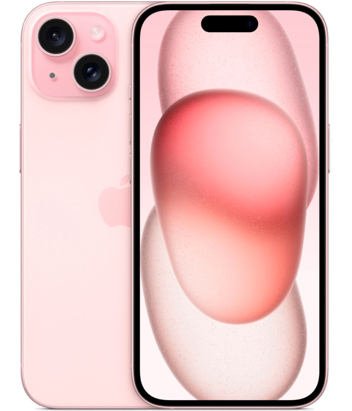 iPhone 15 128Гб (2 SIM / 85%) Розовый - Б/У ★★★★☆