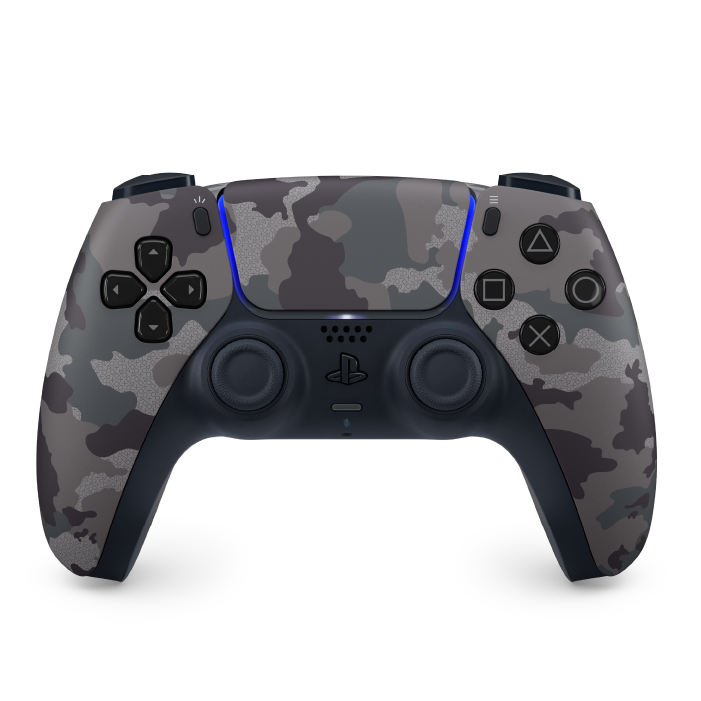 Sony DualSense для PS5, Серый камуфляж