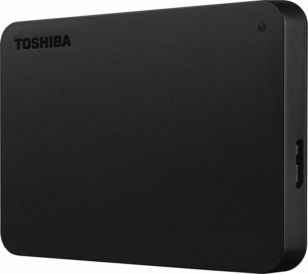 Внешний HDD Toshiba 1 TB USB 3.2 Canvio Basics, Чёрный, 2.5",