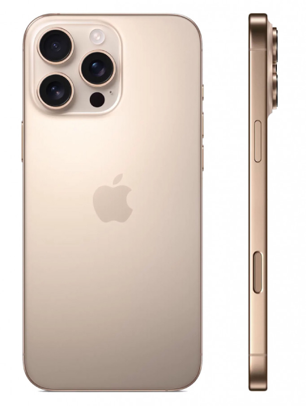 Apple iPhone 16 Pro 512Гб (2 sim - No Face Audio), Пустынный титан
