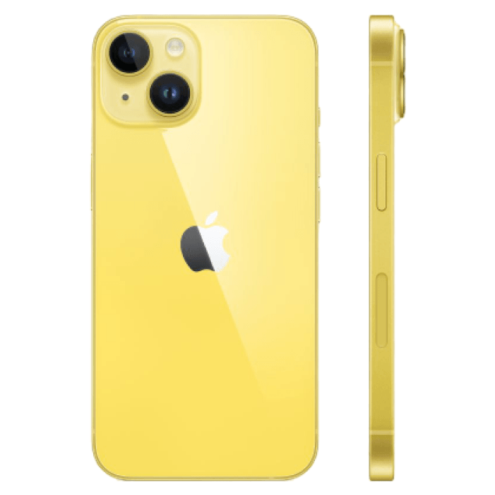 iPhone 14 Plus 128Гб (1 sim + eSIM / 85%) Желтый - Б/У ★★★☆☆