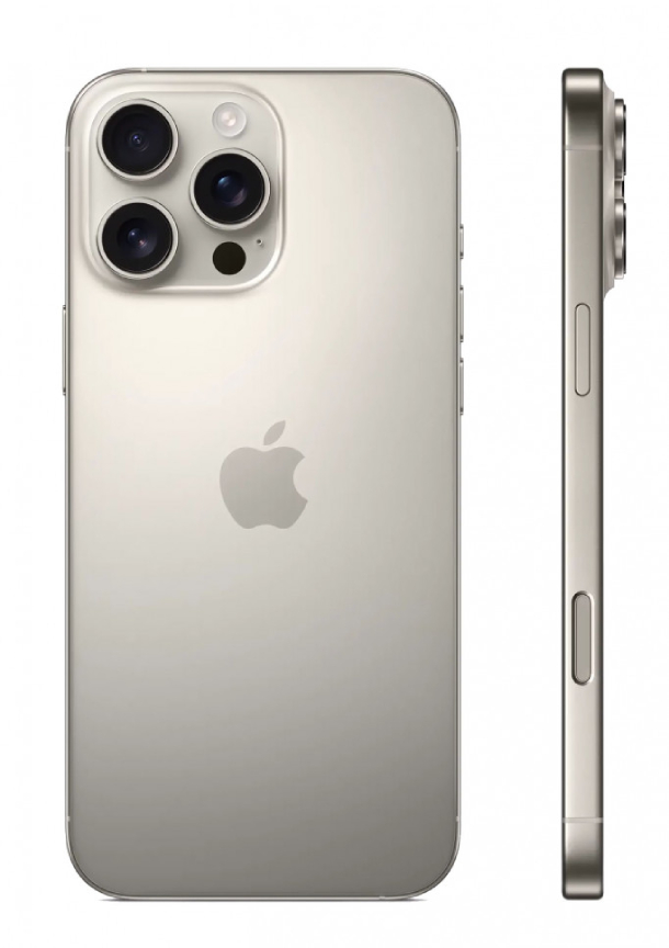 iPhone 16 Pro 128Гб (1 sim + eSIM/ 92% / Без коробки / Заменён дисплей) Натуральный титан - Б/У ★★★☆☆