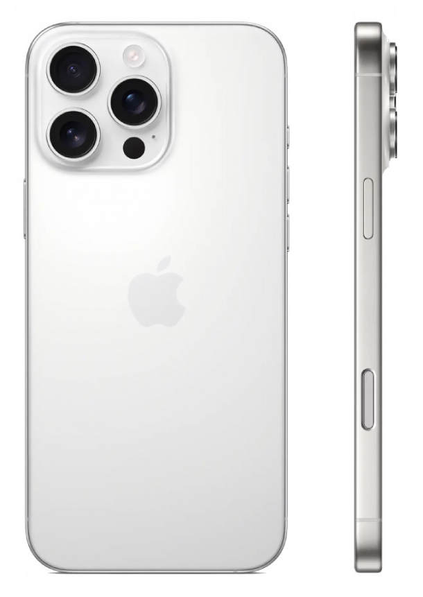 Смартфон Apple iPhone 16 Pro 512Гб (1 sim + eSIM) Белый титан