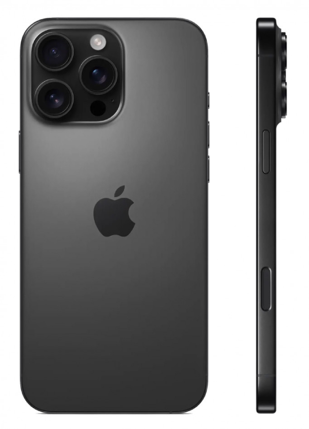 Смартфон Apple iPhone 16 Pro 256Гб (1 sim + eSIM) Черный титан