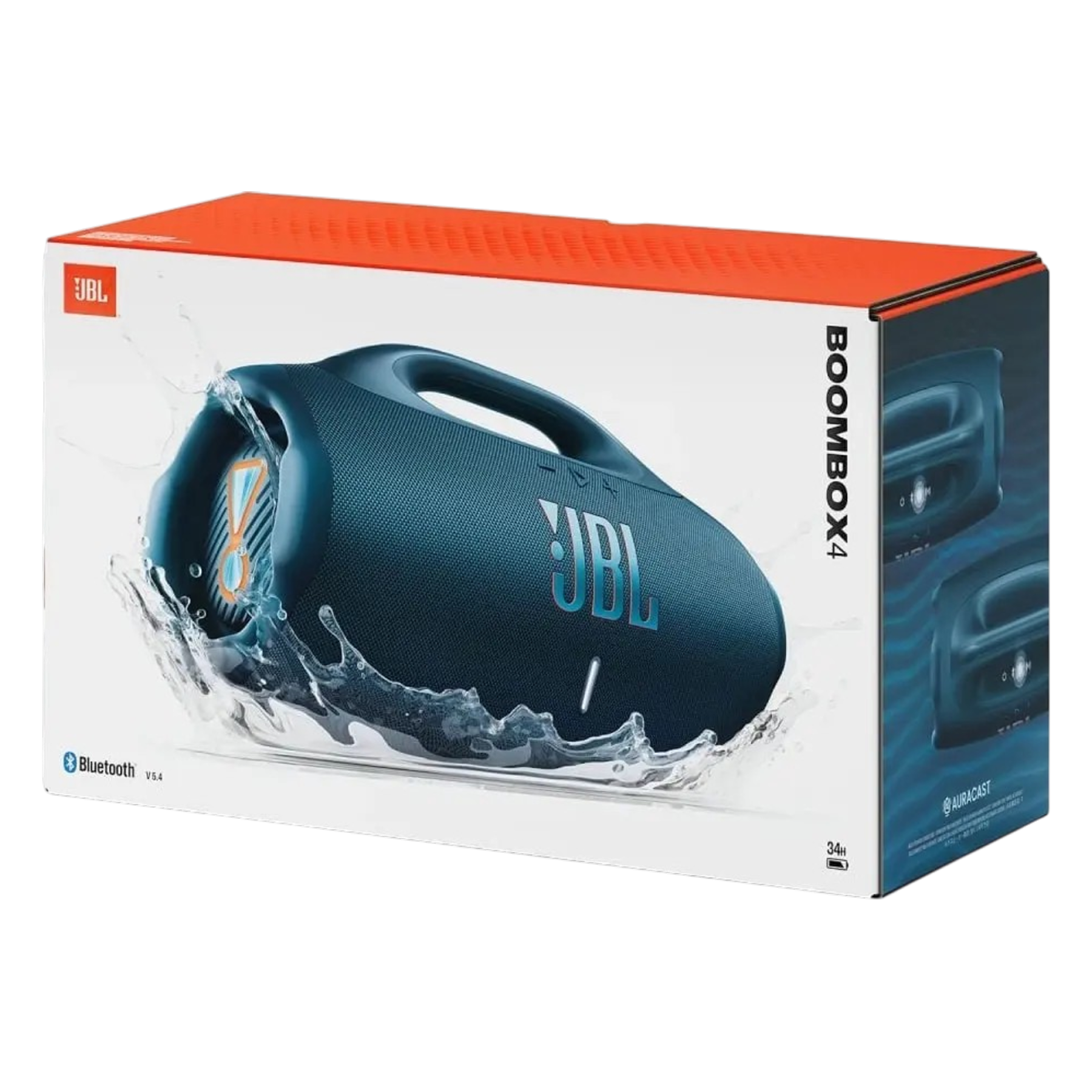 Портативная акустика JBL Boombox 4, Голубой